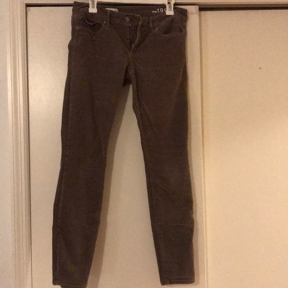 Brown corduroy